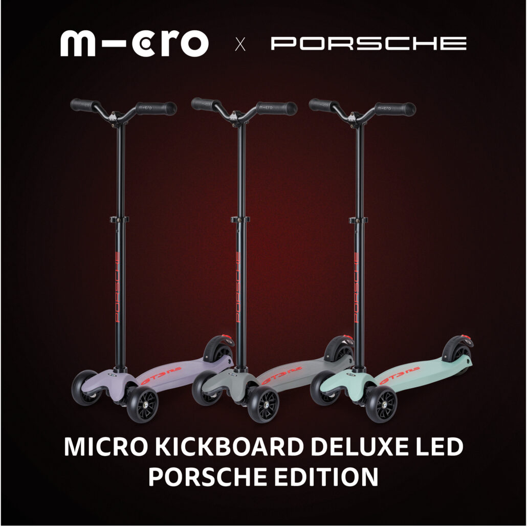 Kickboard Deluxe LED Porsche Edition 700 x 700